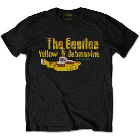 THE BEATLES ザ・ビートルズ (ABBEY ROAD発売55周年記念 ) - YELLOW SUBMARINE NOTHING IS REAL / Tシャツ / メンズ 【公式 / オフィシャル】