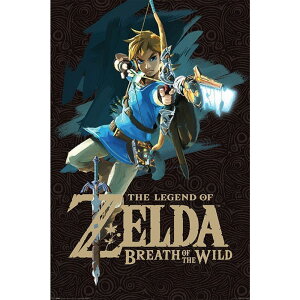THE LEGEND OF ZELDA �[���_�̓`�� (40���N ) - Breath of the Wild (Game Cover) / �|�X�^�[ �y���� / �I�t�B�V�����z
