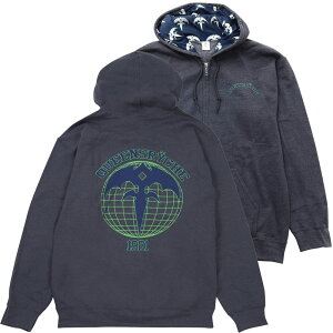 QUEENSRYCHE �N�C�[���Y���C�N - ATHLETIC GLOBE HOODIE / �W�b�v / ���� / ���B���e�[�W / �p�[�J�[�E�X�E�F�b�g / �����Y �y���� / �I�t�B�V�����z