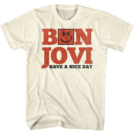 BON JOVI ボン・ジョヴィ (4月公式ドキュメンタリー配信開始 ) - HAVE A NICE DAY / Tシャツ / メンズ 【公式 / オフィシャル】