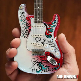 JIMI HENDRIX ジミヘンドリックス - 50周年記念限定モデル Fender Strat Monterey 50th Guitar Model / ミニチュア楽器 【公式 / オフィシャル】