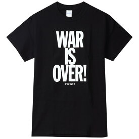 【 クーポン で最大10%OFF】 JOHN LENNON ジョンレノン (5月10日映画公開 ) - WAR IS OVER / Tシャツ / メンズ