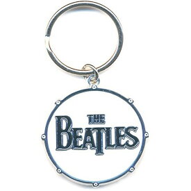 THE BEATLES ザ・ビートルズ (ABBEY ROAD発売55周年記念 ) - DRUM LOGO / キーホルダー 【公式 / オフィシャル】