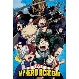 MY HERO ACADEMIA 僕のヒーローアカデミア (7期&8月映画公開 ) - Cobalt Blast Group / ポスター 【公式 / オフィシャル】