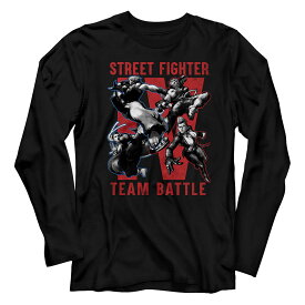 STREET FIGHTER ストリートファイター - TEAM BATTLE/ 長袖 / Tシャツ / メンズ 【公式 / オフィシャル】