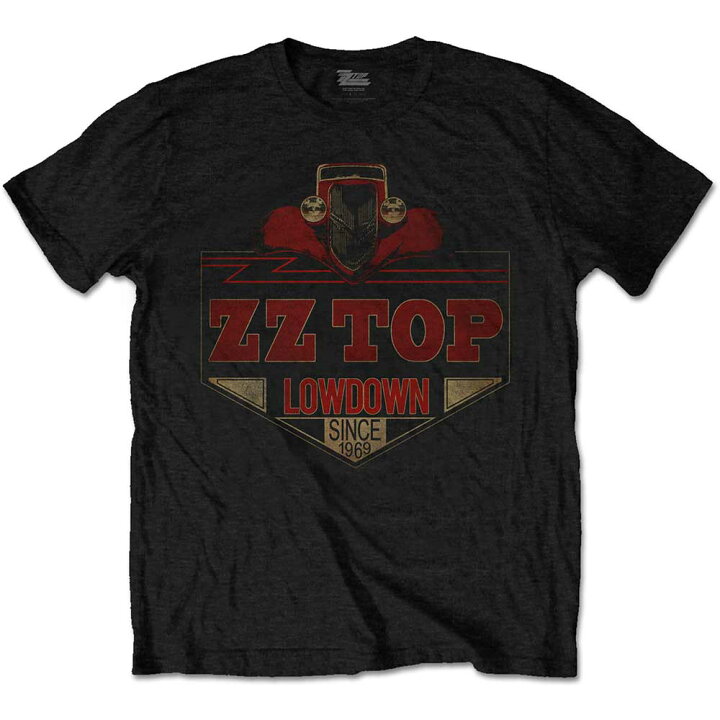 楽天市場 Zz Top ズィーズィートップ 初来日35周年 Lowdown Tシャツ メンズ 公式 オフィシャル Pgs