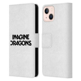 IMAGINE DRAGONS イマジンドラゴンズ - Logo レザー手帳型 / Apple iPhoneケース 【公式 / オフィシャル】