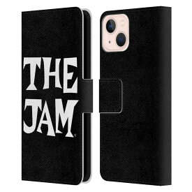 JAM ザ・ジャム - Black White Logo レザー手帳型 / Apple iPhoneケース 【公式 / オフィシャル】