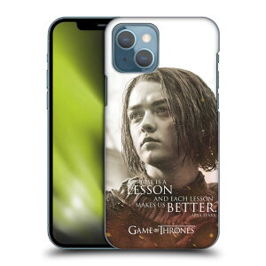 GAME OF THRONES �Q�[���E�I�u�E�X���[���Y (15���N ) - Arya Stark �n�[�h case / Apple iPhone�P�[�X �y���� / �I�t�B�V�����z