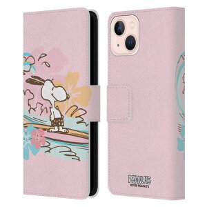 PEANUTS �X�k�[�s�[ - Beach Bum Snoopy / Surf ���U�[�蒠�^ / Apple iPhone�P�[�X �y���� / �I�t�B�V�����z