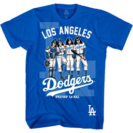KISS キッス - Los Angeles Dodgers Dressed to Kill / Tシャツ / メンズ 【公式 / オフィシャル】