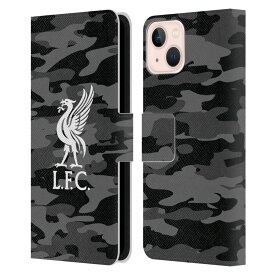 LIVERPOOL FC リヴァプールFC - Away Colourways Liver Bird レザー手帳型 / Apple iPhoneケース 【公式 / オフィシャル】