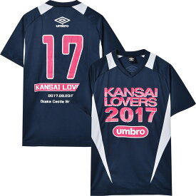KANSAI LOVERS カンラバ - 2017 ドライTシャツ / バックプリントあり / umbro（ブランド） / Tシャツ / メンズ 【公式 / オフィシャル】