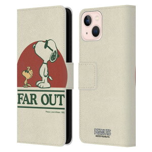 PEANUTS Xk[s[ - Snoopy Woodstock Far Out U[蒠^ / Apple iPhoneP[X y / ItBVz