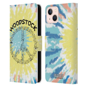 PEANUTS Xk[s[ - Tie Dye Peace Sign U[蒠^ / Apple iPhoneP[X