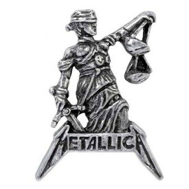 METALLICA メタリカ - Justice for All / Alchemy（ブランド) / バッジ 【公式 / オフィシャル】