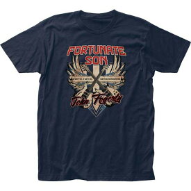 CCR シーシーアール (デビュー55周年 / 2023年9月ドキュメンタリー映画公開 ) - JOHN FOGERTY FORTUNATE SON / Tシャツ / メンズ 【公式 / オフィシャル】