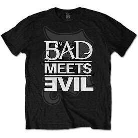 EMINEM エミネム - BAD MEETS EVIL Logo / Tシャツ / メンズ 【公式 / オフィシャル】