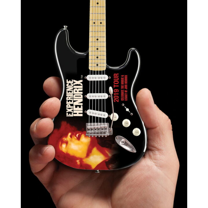 楽天市場 Jimi Hendrix ジミヘンドリックス 19 Experience Hendrix Tour Mini Fender Strat Guitar Model ミニチュア楽器 公式 オフィシャル Pgs