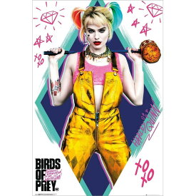 DC COMICS DCコミックス (2024年『JOKER』新作公開予定 ) - BIRDS OF PREY / Harley Quinn / ポスター 【公式 / オフィシャル】