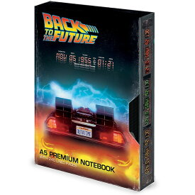 BACK TO THE FUTURE バックトゥザフューチャー - Great Scott / Premium A5 / ノート・メモ帳 【公式 / オフィシャル】