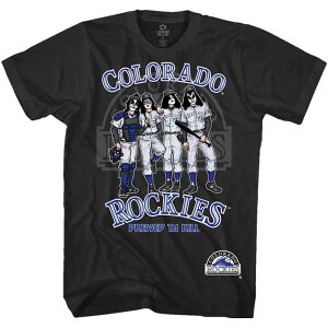 KISS キッス (エース・フレーリー 追悼 ) - COLORADO ROCKIES KISS DRESSED TO KILL / Tシャツ / メンズ 【公式 / オフィシャル】