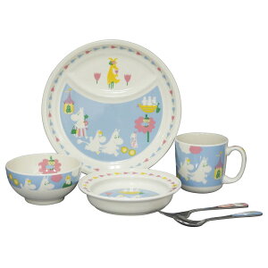 MOOMIN ムーミン (生誕 80周年 ) - 6ピースセット / 子供用 / 食器・グラス 【公式 / オフィシャル】