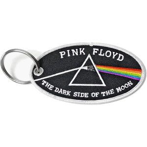 PINK FLOYD �s���N�t���C�h - Dark Side of the Moon Oval White Border / �p�b�` / �L�[�z���_�[ �y���� / �I�t�B�V�����z