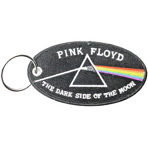 PINK FLOYD �s���N�t���C�h - Dark Side of the Moon Oval Black Border / �p�b�` / �L�[�z���_�[ �y���� / �I�t�B�V�����z