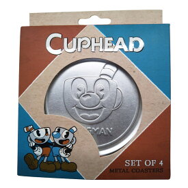 CUPHEAD カップヘッド - メタルDrinks Coaster 4枚Set / コースター 【公式 / オフィシャル】