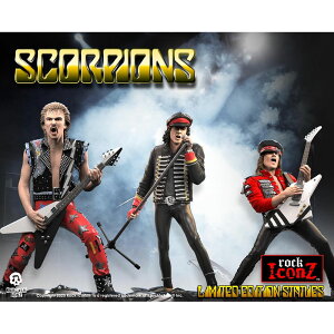 SCORPIONS �X�R�[�s�I���Y - Rock Iconz Statue Bundle 3�Z�b�g / ���E����3000�� / �X�^�`���[ �y���� / �I�t�B�V�����z