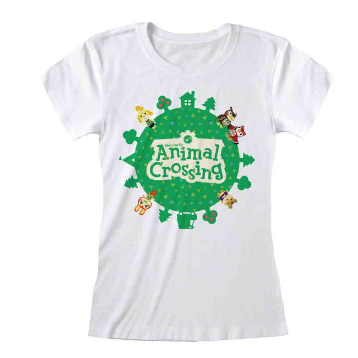 楽天市場】ANIMAL CROSSING どうぶつの森 - Logo / Tシャツ 