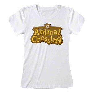 ANIMAL CROSSING どうぶつの森 - 3D Logo / Tシャツ / レディース 【公式 / オフィシャル】