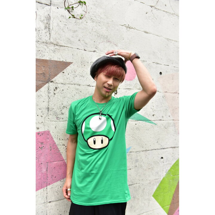 楽天市場】SUPER MARIO スーパーマリオ - 1-UP Mushroom / Tシャツ 