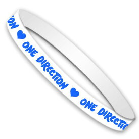 ONE DIRECTION ワンダイレクション (結成 15周年 ) - Gummy Wristband / Colours / リストバンド 【公式 / オフィシャル】
