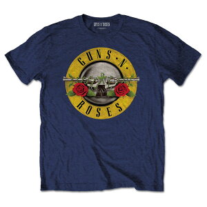 GUNS N ROSES �K���Y�A���h���[�[�Y (�f�r���[ 40���N ) - Classic Logo / Navy / T�V���c / �L�b�Y �y���� / �I�t�B�V�����z