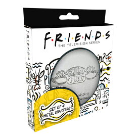 FRIENDS フレンズ - メタルDrinks Coaster 4枚Set / コースター 【公式 / オフィシャル】