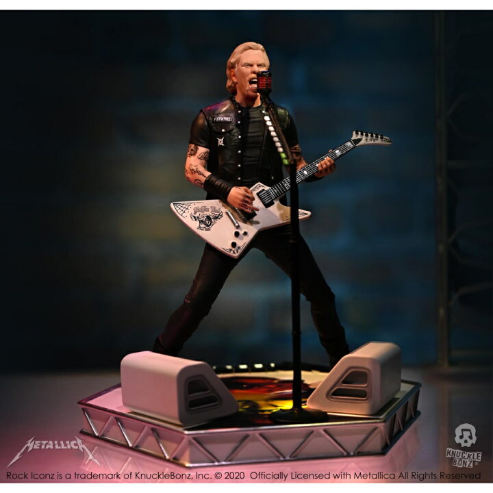 楽天市場】METALLICA メタリカ - Rock Iconz Statue Bundle (Set of 4 