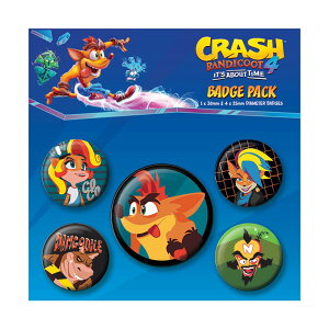 CRASH BANDICOOT �N���b�V���E�o���f�B�N�[ (����25���N ) - Badgy / �o�b�W �y���� / �I�t�B�V�����z