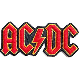 AC/DC エーシーディーシー (デビュー50周年 ) - Cut-Out 3D Logo / ワッペン 【公式 / オフィシャル】