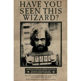 HARRY POTTER ハリーポッター (公開 25周年 ) - Wanted Sirius Black / ポスター 【公式 / オフィシャル】