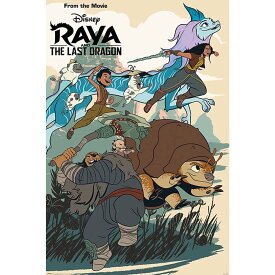 RAYA AND THE LAST DRAGON ラーヤと龍の王国 - Jumping Into Action / ポスター 【公式 / オフィシャル】