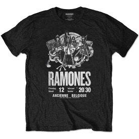 RAMONES ラモーンズ (結成50周年 ) - Belgique / ECO-TEE / Tシャツ / メンズ 【公式 / オフィシャル】