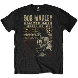 BOB MARLEY ボブマーリー (5月17日『ONE LOVE』公開 ) - Hammersmith '76 / ECO-TEE / Tシャツ / メンズ 【公式 / オフィシャル】