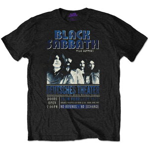 BLACK SABBATH ubNToX (OZZY OSBOURNE Ǔ ) - Deutsches '73 / ECO-TEE / TVc / Y y / ItBVz