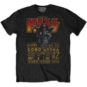 KISS �L�b�X - Cobra Arena '76 / ECO-TEE / T�V���c / �����Y �y���� / �I�t�B�V�����z
