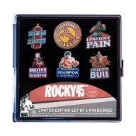 ROCKY ロッキー (公開 50周年 ) - Limited Edition 6 Pack of Pins / 世界限定1976枚 / バッジ 【公式 / …