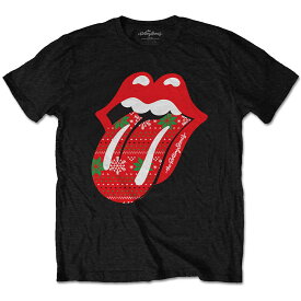 【 クーポン で最大10%OFF】 ROLLING STONES ローリングストーンズ (ブライアンジョーンズ追悼55周年 ) - 【クリスマス限定】Christmas Tongue / Tシャツ / メンズ 【公式 / オフィシャル】