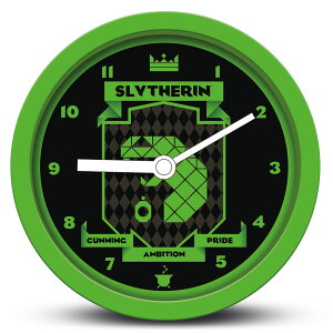 HARRY POTTER �n���[�|�b�^�[ (���J 25���N ) - Slytherin Brutalist / Desk Clock / ���v �y���� / �I�t�B�V�����z