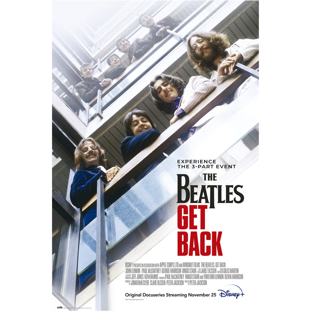 THE BEATLES ザ・ビートルズ Get Back Movie   ポスター 